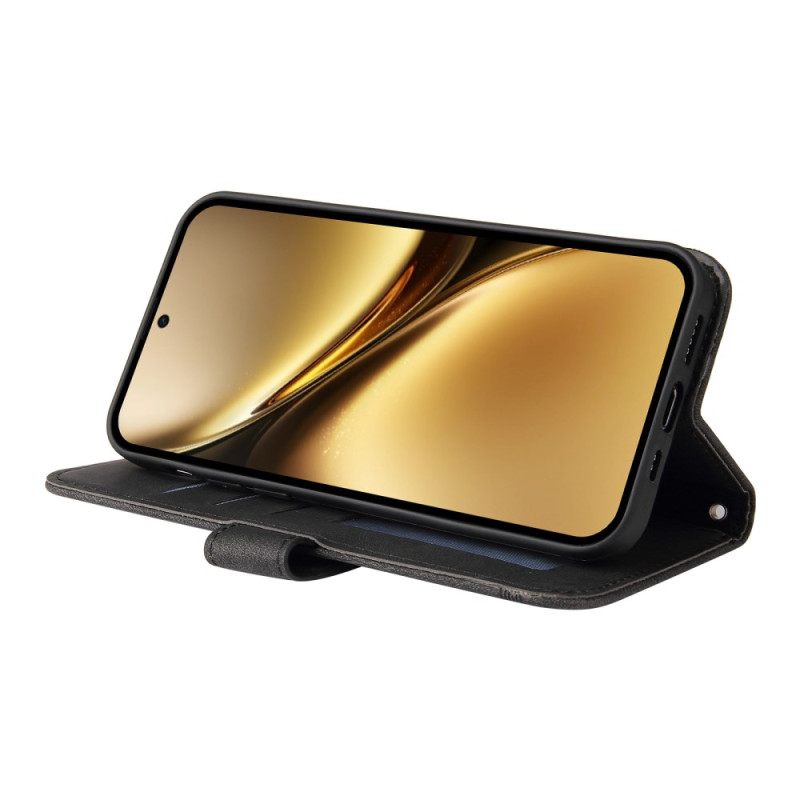 Folio-hoesje Vivo X200 Pro Telefoonhoesje Klinknagels Met Suède-effect Decoratie