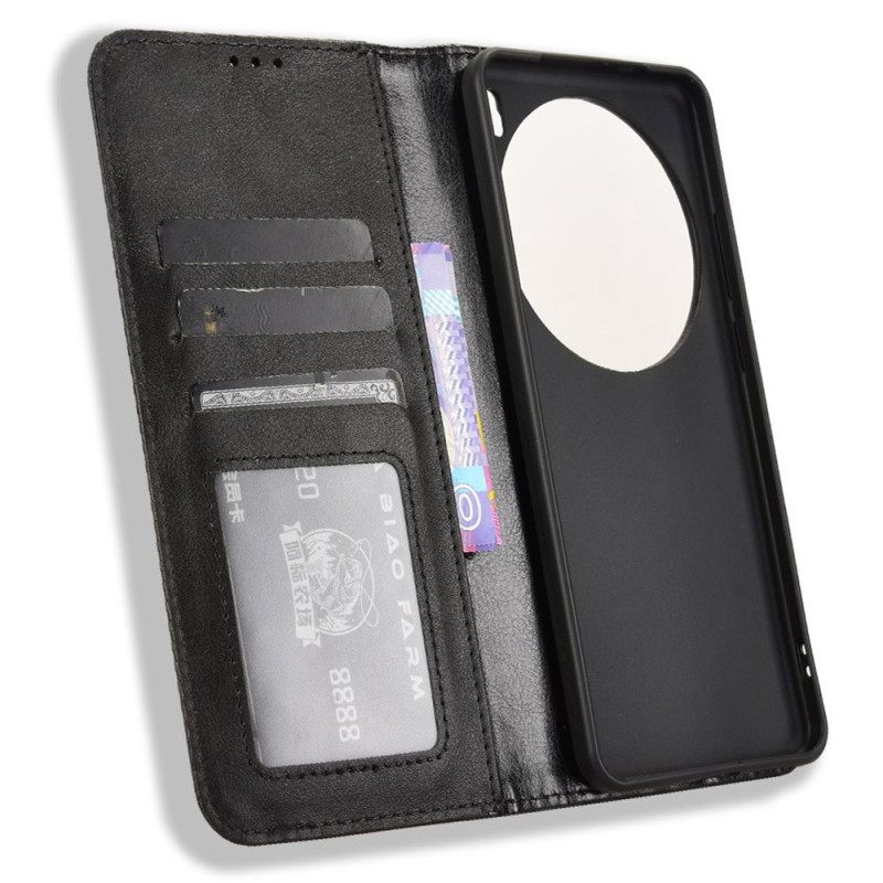 Folio-hoesje Vivo X200 Pro Vintage Rand Bescherming Hoesje