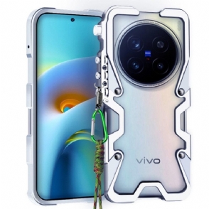 Hoesje Vivo X200 Pro Metalen Bumper