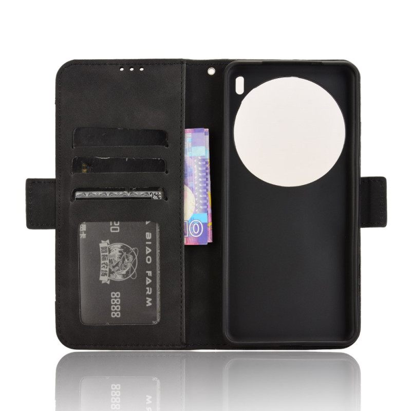 Leren Hoesje Vivo X200 Pro Meerdere Kaartsleuven Bescherming Hoesje