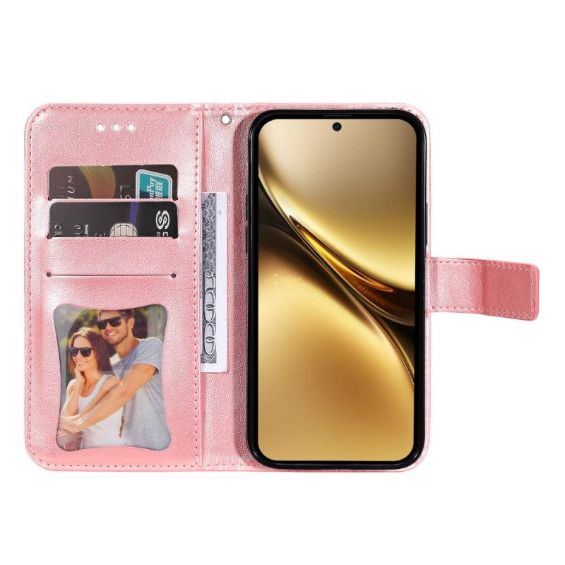 Leren Hoesje Voor Vivo X200 Pro Mandala-print