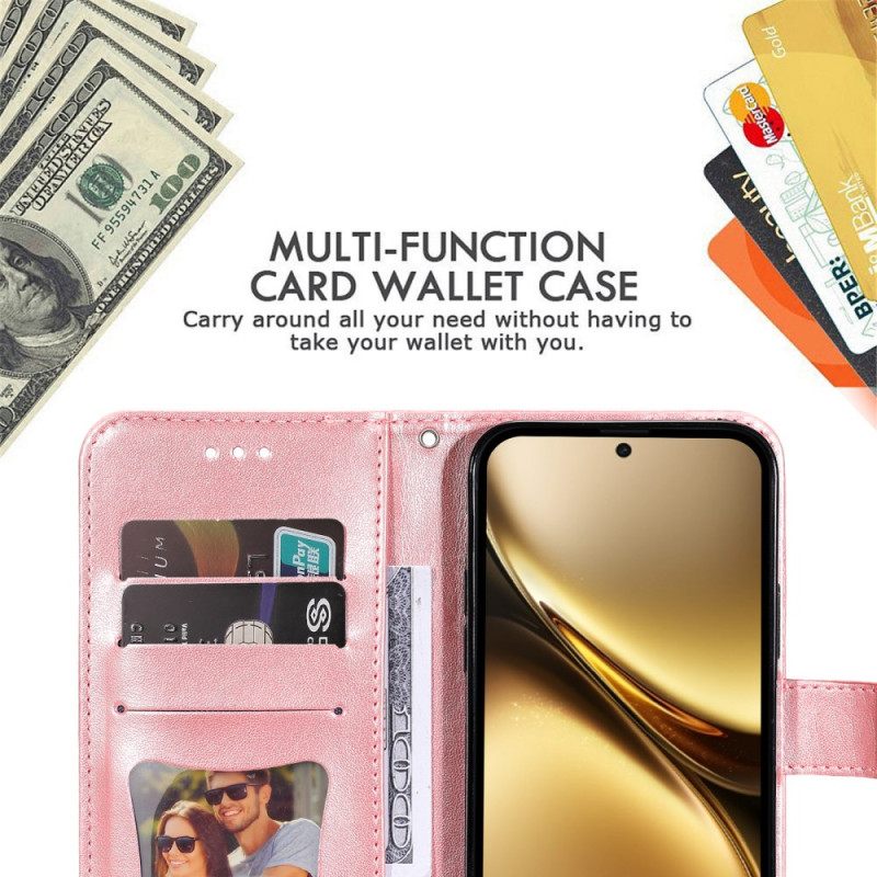 Leren Hoesje Voor Vivo X200 Pro Mandala-print