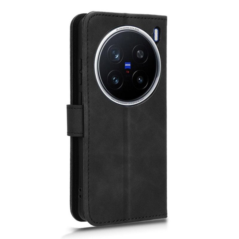 Leren Hoesje Voor Vivo X200 Pro Suède-effect