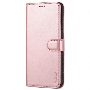 Folio-hoesje voor Honor 50 Azns Ledereffect