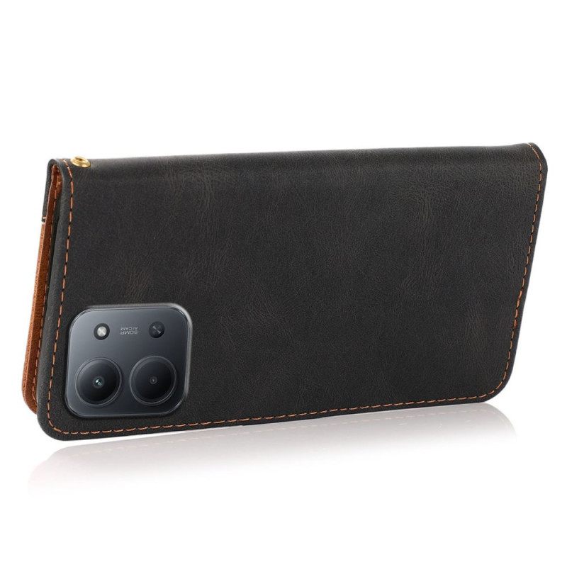 Folio-hoesje Poco C85 Telefoonhoesje Tweekleurig