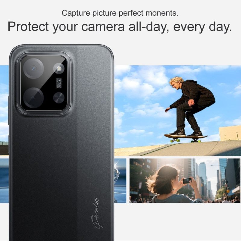 Lensbeschermer Van Gehard Glas Voor Xiaomi Poco C85 (zwarte Versie)
