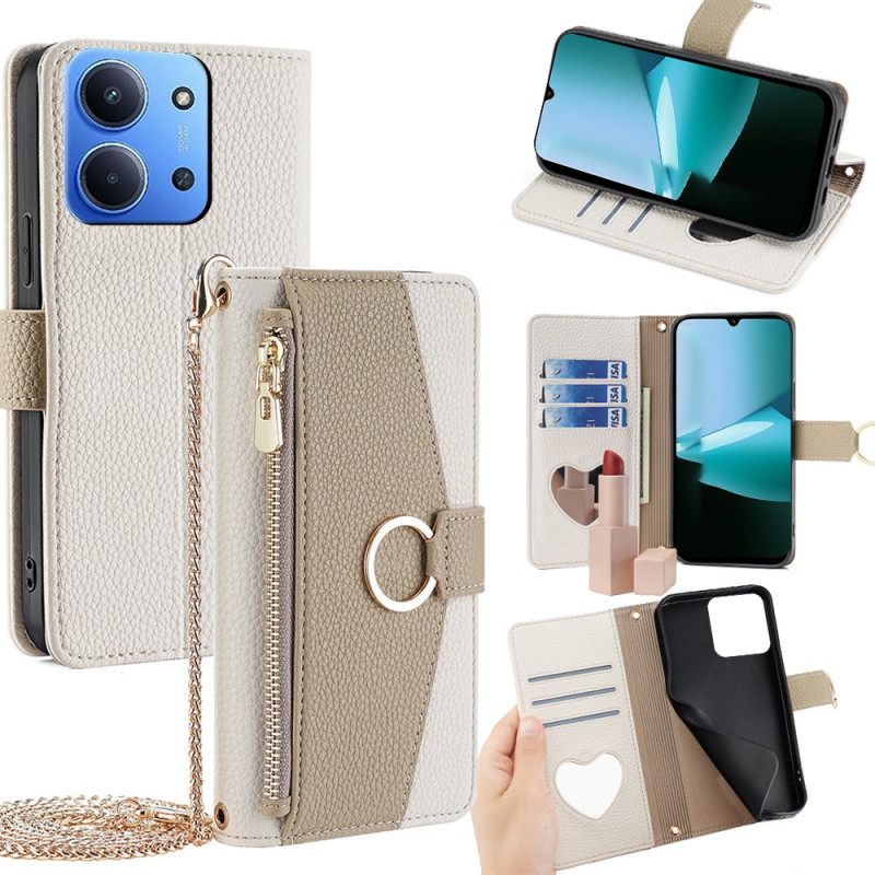 Leren Hoesje Poco C85 Elegant Bescherming Hoesje