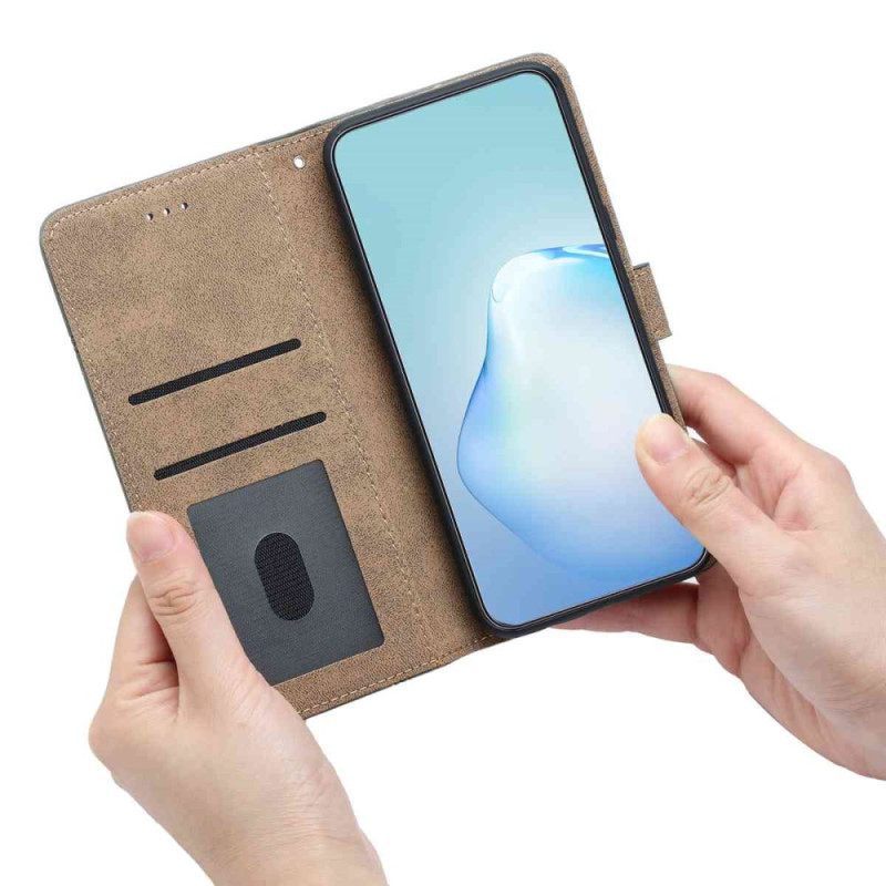 Leren Hoesje Poco C85 Zakelijke Stijl Bescherming Hoesje