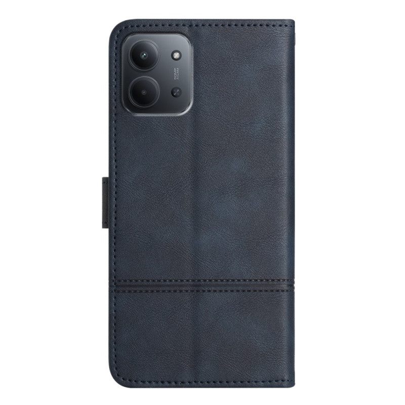 Leren Hoesje Poco C85 Zakelijke Stijl Bescherming Hoesje