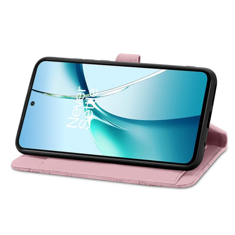 Leren Hoesje Voor Poco C85 Portemonnee Met Kant