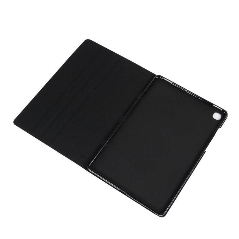 Folio-hoesje voor Samsung Galaxy Tab S6 Lite Canvaseffect Met Ondersteuningsfunctie