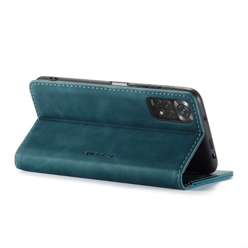 Folio-hoesje voor Xiaomi Redmi Note 11 / Note 11S Anti-fall Imitatieleren Golia's