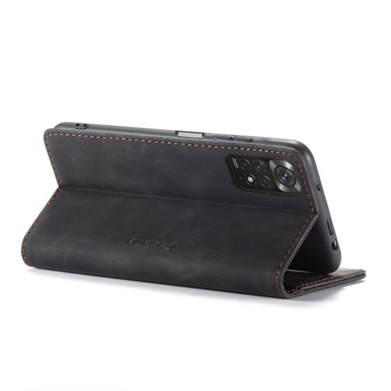 Folio-hoesje voor Xiaomi Redmi Note 11 / Note 11S Anti-fall Imitatieleren Golia's