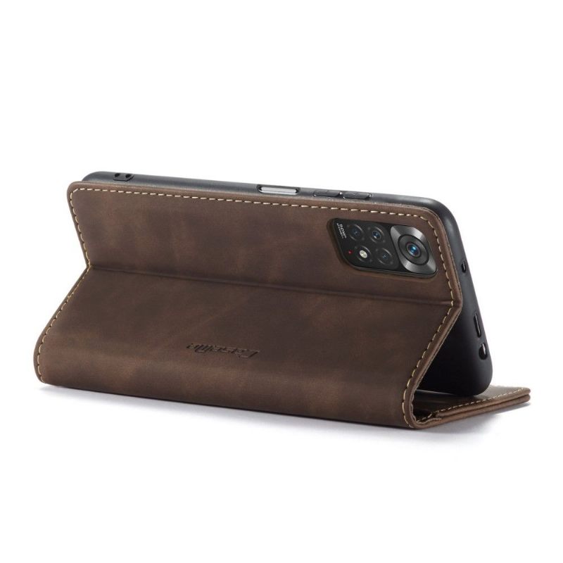 Folio-hoesje voor Xiaomi Redmi Note 11 / Note 11S Anti-fall Imitatieleren Golia's