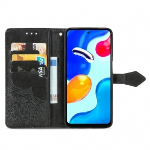 Folio-hoesje voor Xiaomi Redmi Note 11 / Note 11S Anti-fall Retro-mandala