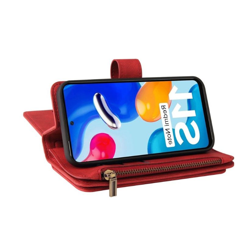 Folio-hoesje voor Xiaomi Redmi Note 11 / Note 11S Portemonnee Leren Met Ketting