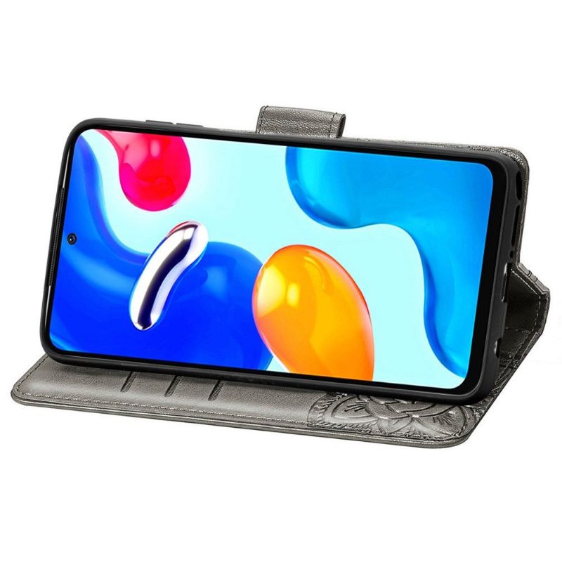 Folio-hoesje voor Xiaomi Redmi Note 11 / Note 11S Reliëfvlinder