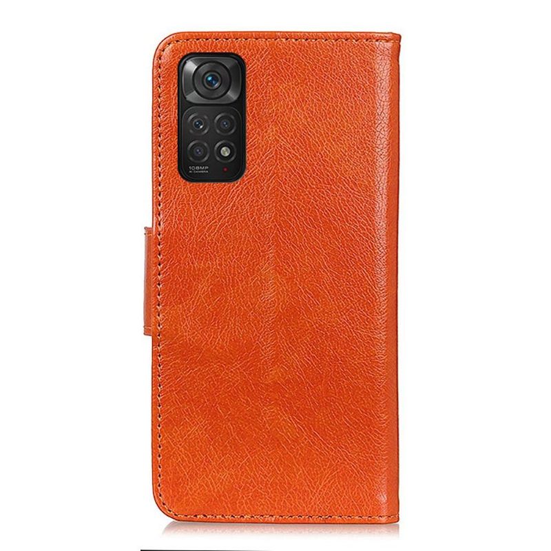 Folio-hoesje voor Xiaomi Redmi Note 11 / Note 11S Verouderde Lederen Stijl