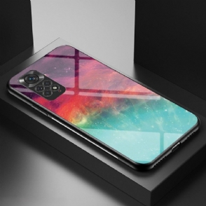 Hoesje voor Xiaomi Redmi Note 11 / Note 11S Glazen Achternevel