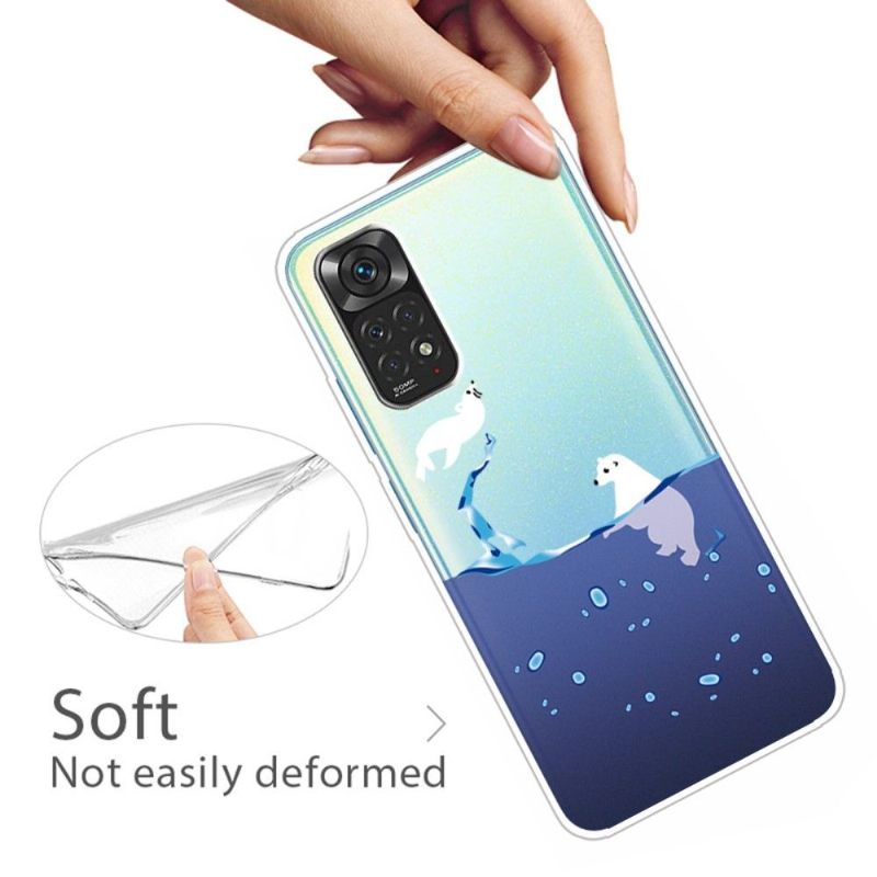 Hoesje voor Xiaomi Redmi Note 11 / Note 11S Zeehond En Ijsbeer