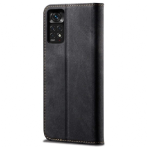 Leren Hoesje voor Xiaomi Redmi Note 11 / Note 11S La Giulia-kaarthouder