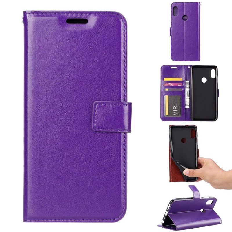 Cover voor Xiaomi Redmi 7 Anil Kunstleer Kaarthouder