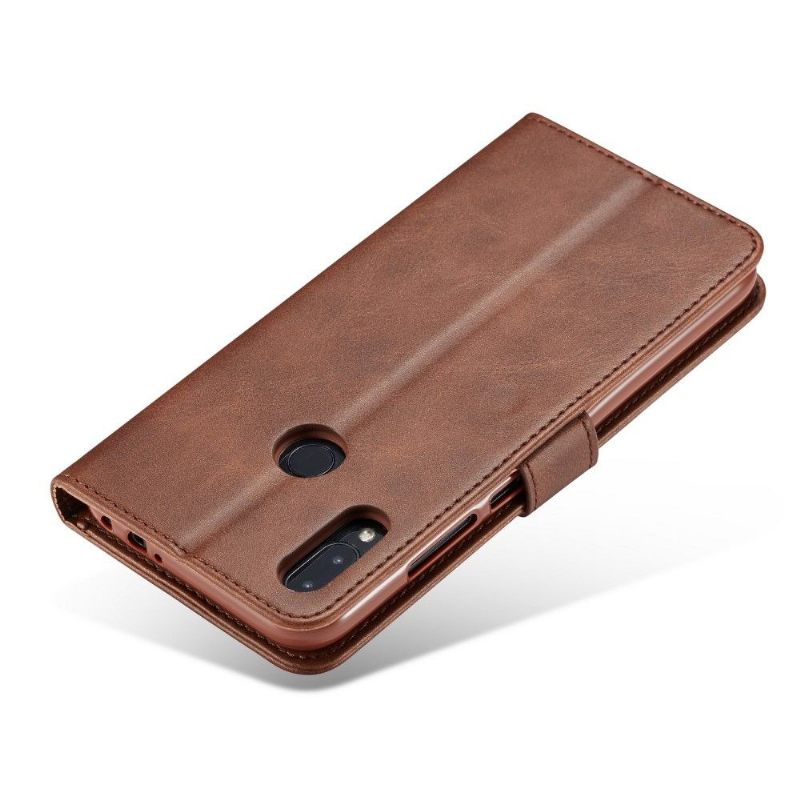 Cover voor Xiaomi Redmi 7 Portemonnee Tommy Leren Portemonnee