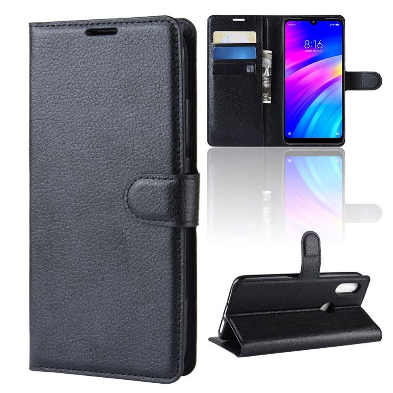 Cover voor Xiaomi Redmi 7 Stijl Lederen Kaarthouder