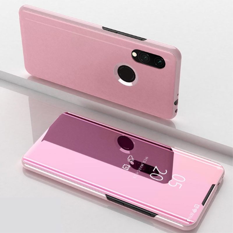 Hoesje voor Xiaomi Redmi 7 Folio-hoesje Spiegeleffect