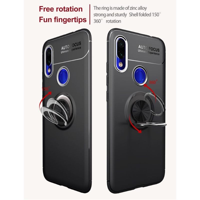 Hoesje voor Xiaomi Redmi 7 Gel Met Roterende Houder