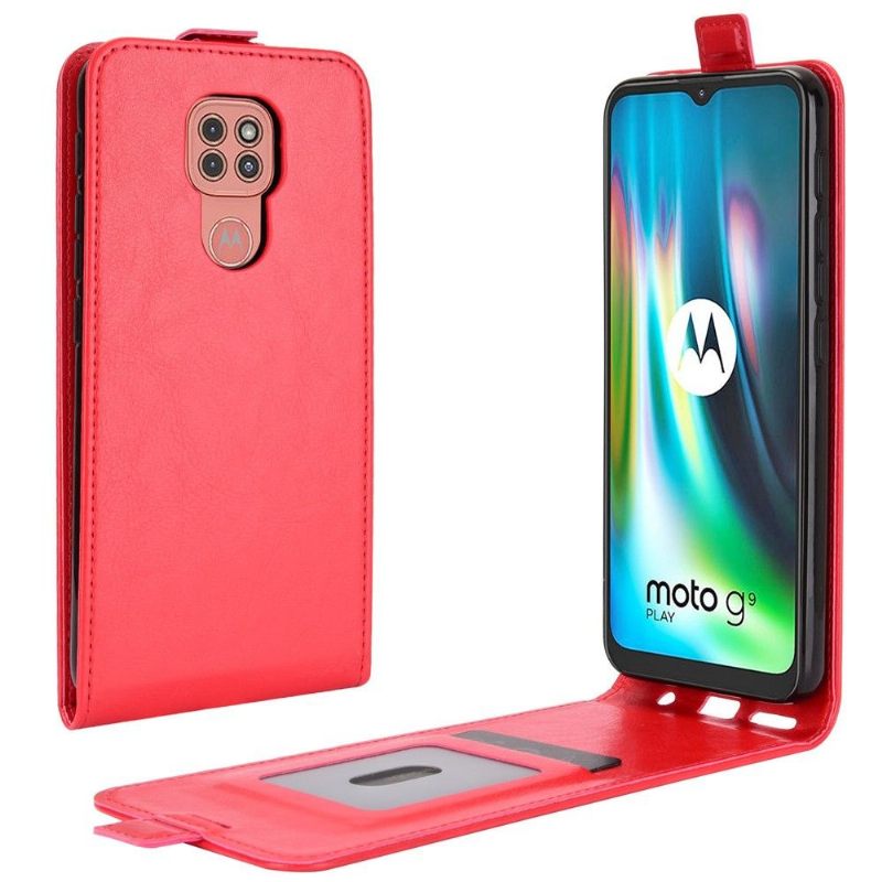Folio-hoesje voor Motorola Moto G9 Play Kunstleer Verticaal