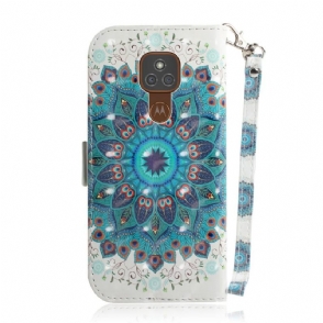 Folio-hoesje voor Motorola Moto G9 Play Mandala