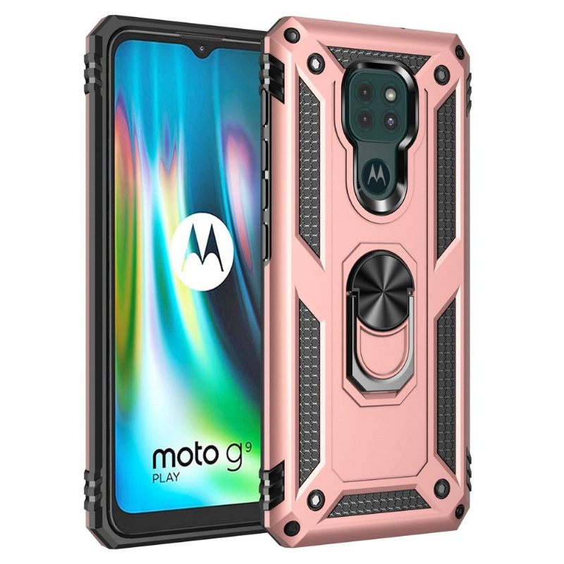 Hoesje voor Motorola Moto G9 Play Hybride Ondersteuningsfunctie