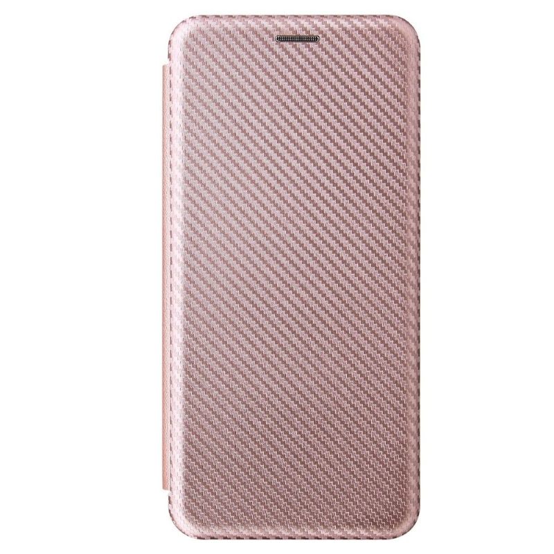 Folio-hoesje voor Samsung Galaxy S21 Ultra 5G Anti-fall Kunstleer In Koolstofvezelstijl
