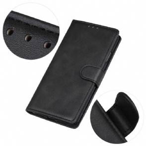Folio-hoesje voor Samsung Galaxy S21 Ultra 5G Marius Mat Leereffect