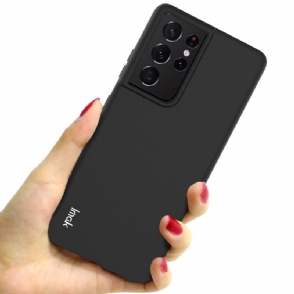Hoesje voor Samsung Galaxy S21 Ultra 5G Flexibele Gevoelskleur