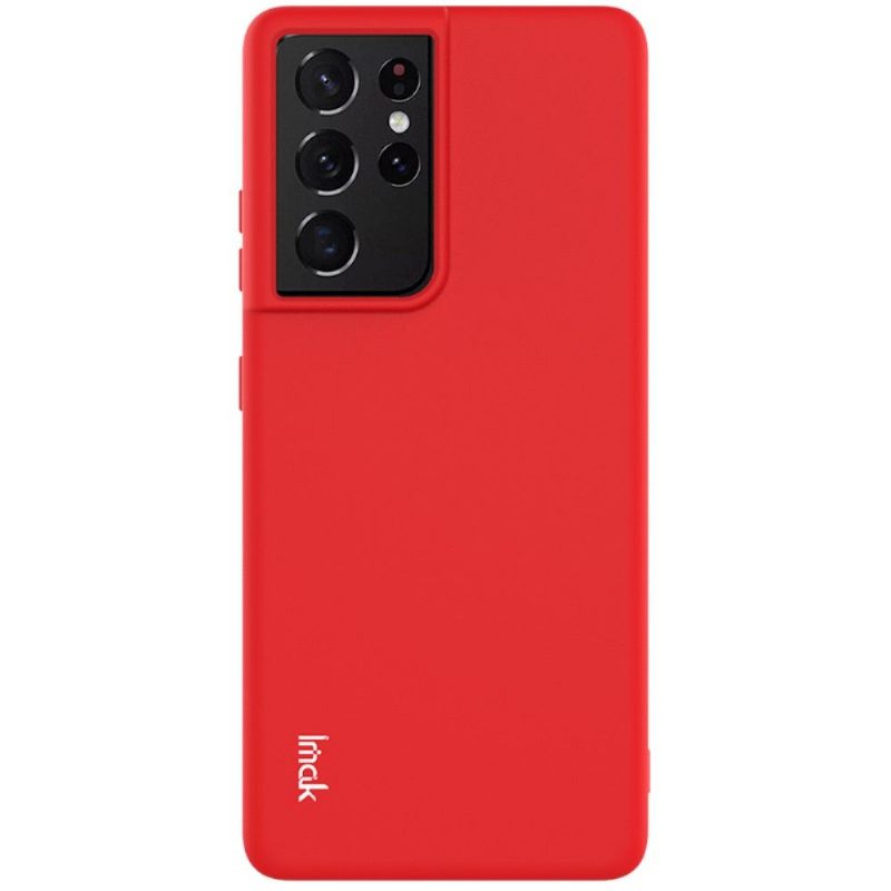 Hoesje voor Samsung Galaxy S21 Ultra 5G Flexibele Gevoelskleur