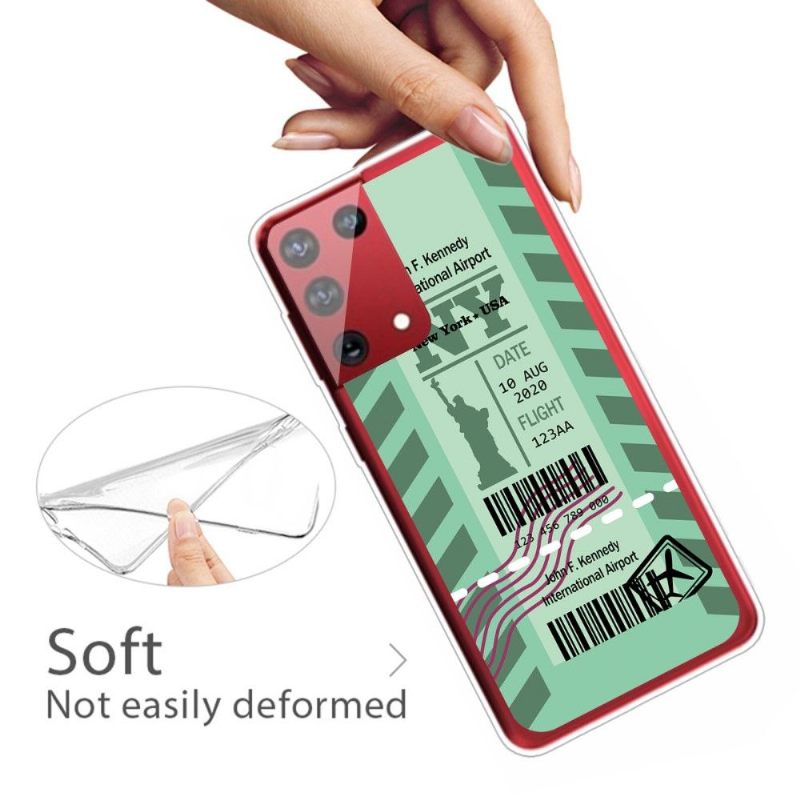 Telefoonhoesje voor Samsung Galaxy S21 Ultra 5G Instapkaart 01 New York