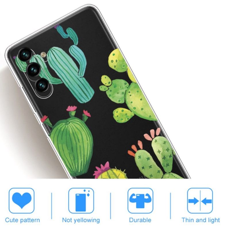 Hoesje voor Samsung Galaxy A13 5G Cactussen