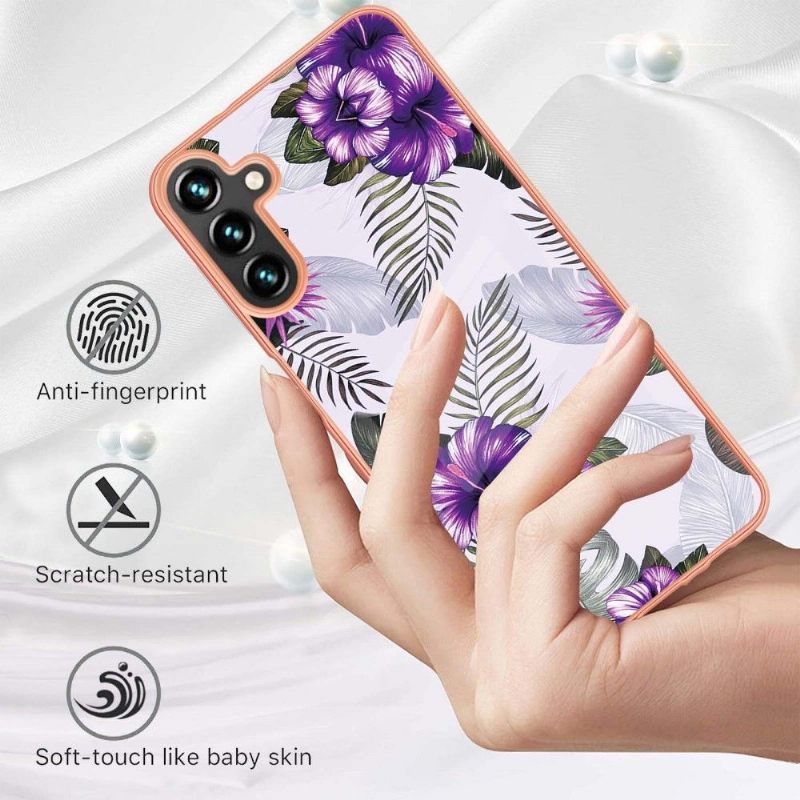 Hoesje voor Samsung Galaxy A13 5G Exotische Bloemen
