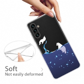 Hoesje voor Samsung Galaxy A13 5G Zeehond En Ijsbeer