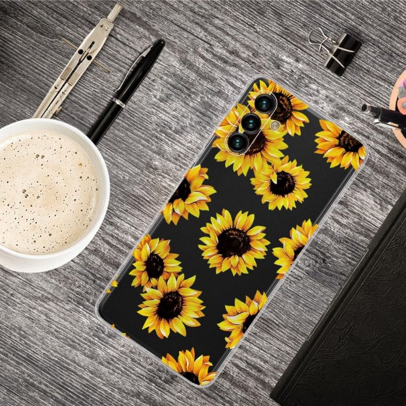 Telefoonhoesje voor Samsung Galaxy A13 5G Zonnebloem