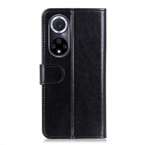 Case voor Huawei Nova 9 / Honor 50 Bescherming Folio-hoesje Faux Leather Folio Stand Functie