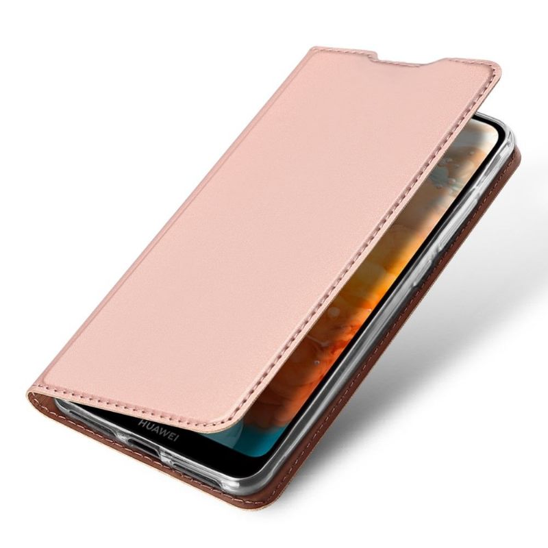 Folio-hoesje voor Huawei Y6 2019 Satijnen Coating