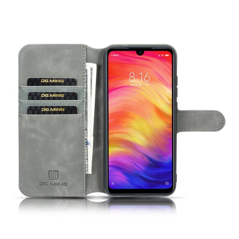 Leren Hoesje voor Huawei Y6 2019 Bescherming Dg Ming Leereffect