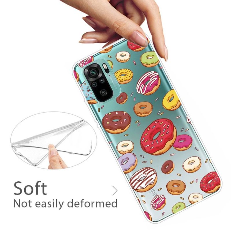 Hoesje voor Xiaomi Redmi Note 10 Meerdere Donuts