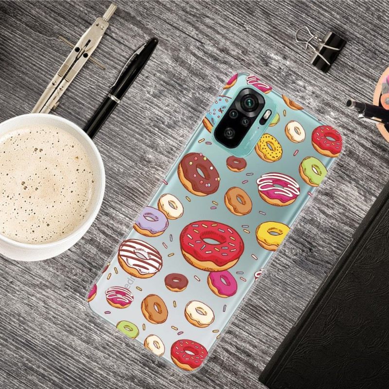 Hoesje voor Xiaomi Redmi Note 10 Meerdere Donuts