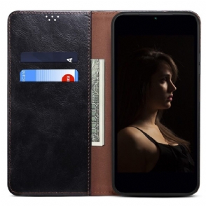 Folio-hoesje voor Honor 50 Lite / Huawei Nova 8i Ernestine Zichtbare Naden