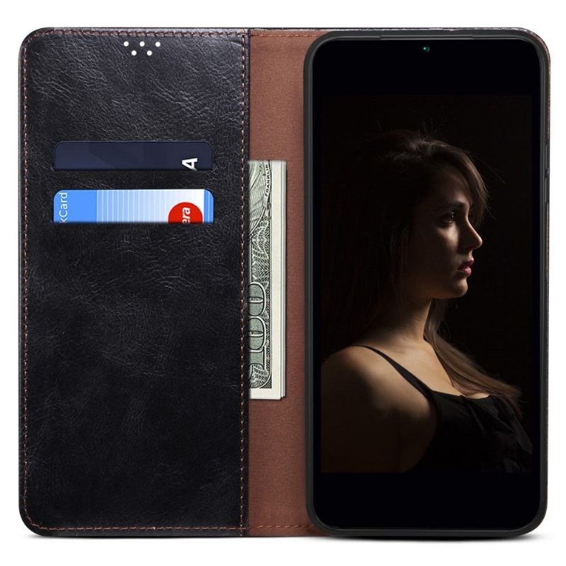 Folio-hoesje voor Honor 50 Lite / Huawei Nova 8i Ernestine Zichtbare Naden