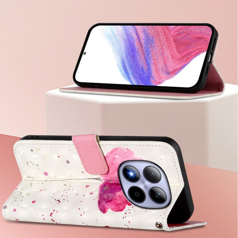 Bescherming Hoesje Xiaomi Redmi Note 15 Pro 5g Klaproos